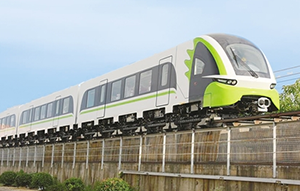 中國(guó)首列商用磁浮2.0版列車下線